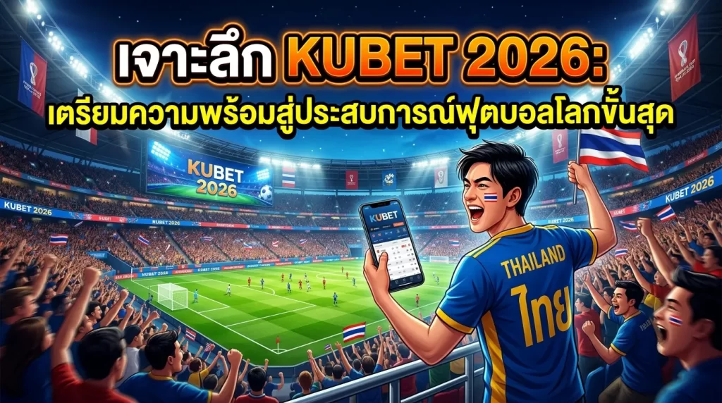 เจาะลึก KUBET 2026: เตรียมความพร้อมสู่ประสบการณ์ฟุตบอลโลกขั้นสุด